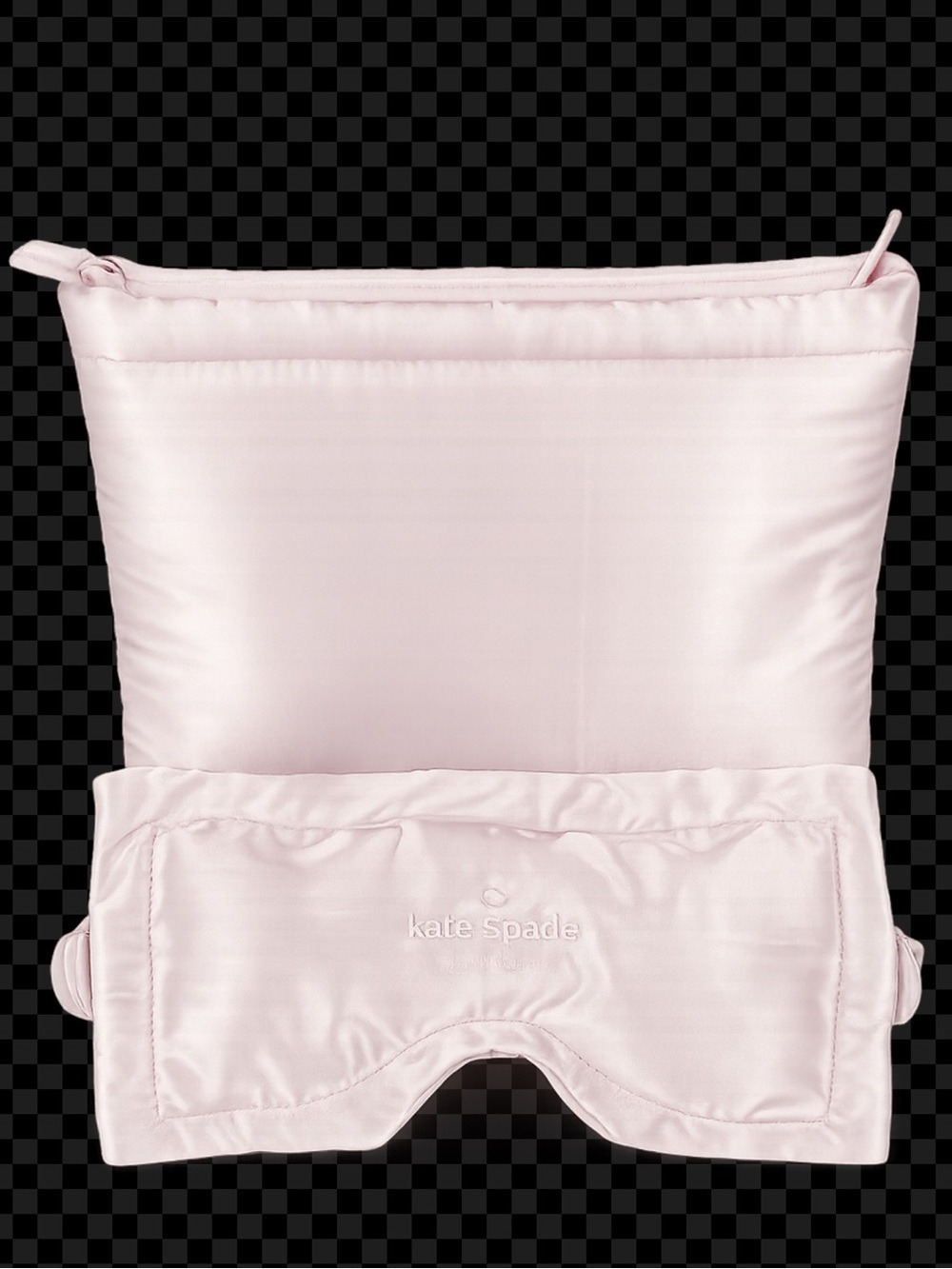 Light Lavender Quilted Zip Pouch